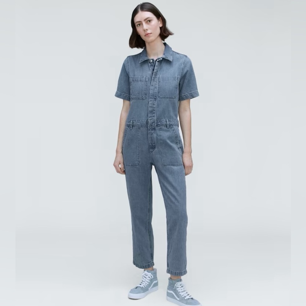 Everlane Supersoft Jean Coverall / Jumpsuit